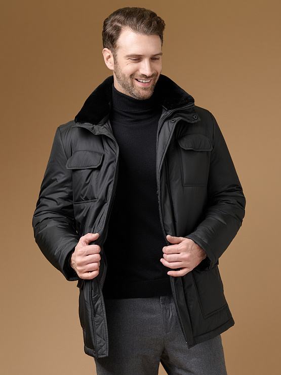 4003 M STYLE BLACK/ Куртка мужская
